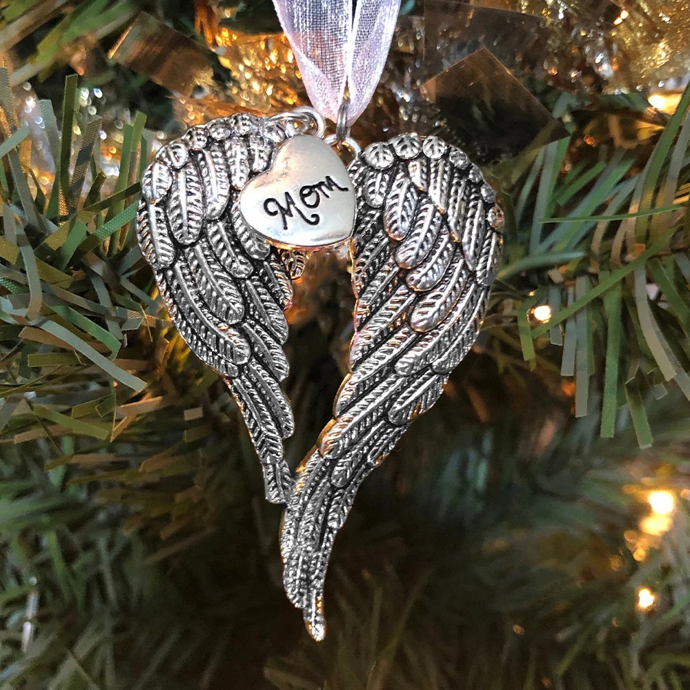 Angel Wings Heart Ornament Memorial Keepsake Christmas Gifts