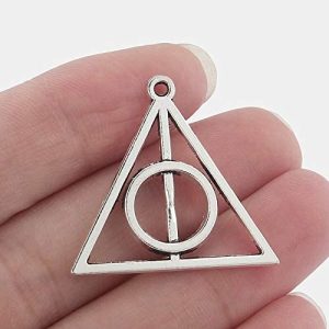 Deathly Hallows Charms Pendants 31x32mm