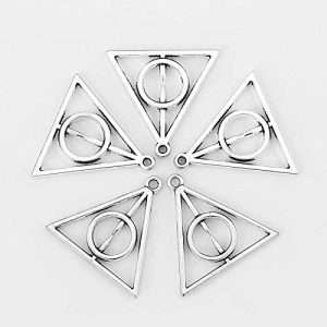 Deathly Hallows Charms Pendants 31x32mm