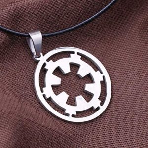 tar Wars Galactic Empire Sigh Pendant Necklace 1pcs