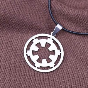 tar Wars Galactic Empire Sigh Pendant Necklace 1pcs