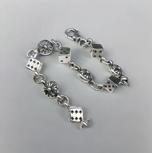 Chrome Hearts Dice And Crossball Bracelet